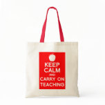 Keep calm and carry on Teacher's Book Bag