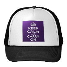 Keep Calm and Carry On Trucker Hat