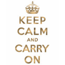 Keep Calm And Carry On t-shirts