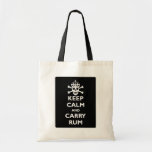 Keep Calm and Carry Rum Canvas Bag