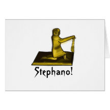 Keep Calm and Carry Stephano Card