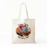 Keep Calm and Carry Yarn Tote Bag