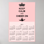 Keep Calm and Cheer on Posters
