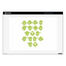 Keep Calm And Code On Software Developer Bugdroid 15" Laptop Skin