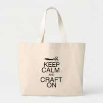 Keep Calm and Craft On bags
