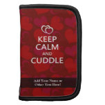 Keep Calm and Cuddle Folio Planners