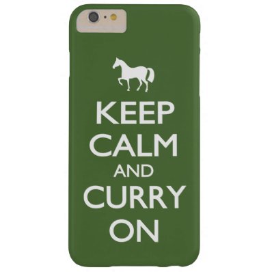 Keep Calm and Curry On Barely There iPhone 6 Plus Case