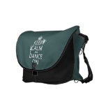 Keep Calm and Dance On (ballet) (all colors) Messenger Bags