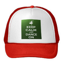 Keep Calm and Dance On Mesh Hat
