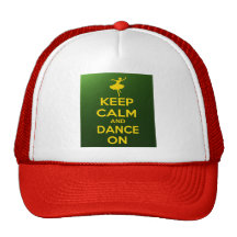 Keep Calm and Dance On Mesh Hat