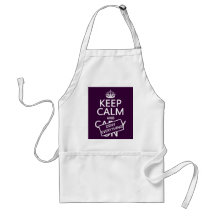 Keep Calm and Deny Everything - all colors Aprons
