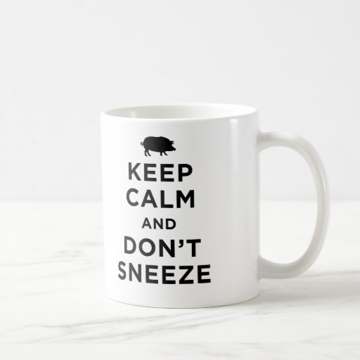 Keep Calm and Don't Sneeze Mug