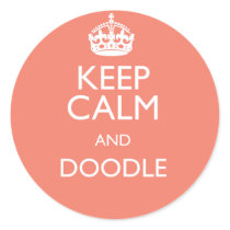 KEEP CALM AND DOODLE