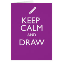 KEEP CALM AND DRAW