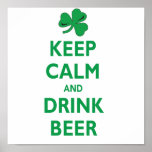 Keep-calm-and-drink-beer Poster