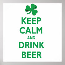 Keep-calm-and-drink-beer Poster