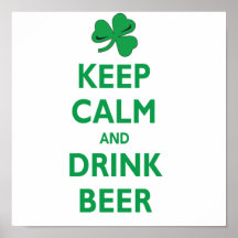 Keep-calm-and-drink-beer Poster