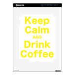 Keep Calm and Drink Coffee iPad 3 Decals