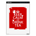 Keep Calm and Drink Tea - All Colors iPad 3 Skin