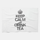 KEEP CALM AND DRINK TEA TOWELS