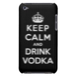 Keep calm and drink vodka iPod touch cases