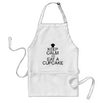 Keep Calm and Eat a Cupcake Apron