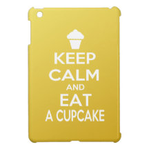 Keep Calm and Eat a Cupcake iPad Mini Cases