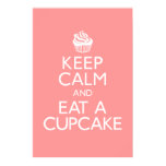 Keep Calm and Eat Cupcake Poster posters