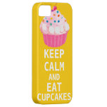 KEEP CALM AND Eat Cupcakes iPhone 5 Covers