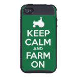 Keep Calm And Farm On Case For iPhone 4