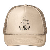 Keep Calm and Ghost Hunt (Parody) Hats