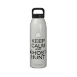 Keep Calm and Ghost Hunt (Parody) Water Bottle