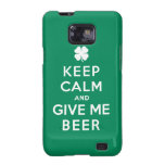 Keep Calm and Give Me Beer Galaxy SII Cover