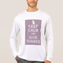 Keep Calm and Give Thanks with Praying Hands t-shirts