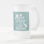 Keep Calm and Go (scuba) Diving (all colors) Mug