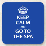 Keep Calm and Go To the Spa Coasters