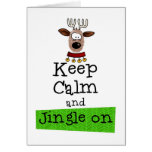Keep Calm and Jingle On! Cards