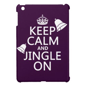 Keep Calm and Jingle On Cover For The iPad Mini