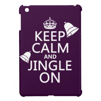 Keep Calm and Jingle On Cover For The iPad Mini