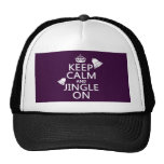 Keep Calm and Jingle On Trucker Hat