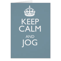 KEEP CALM AND JOG