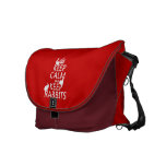 Keep Calm and Keep Rabbits - all colors Courier Bag