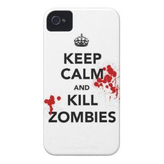 keep calm and kill zombies casematecase