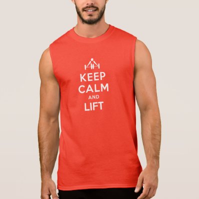 Keep Calm and Lift Muscle T-Shirt