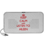 Keep Calm and listen to Aileen Portable Speaker