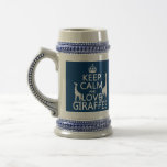 Keep Calm and Love Giraffes - all colours Mugs