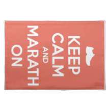 Keep Calm and Marathon Placemats