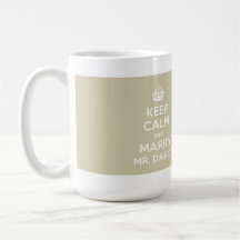 Keep Calm and Marry Mr. Darcy - Full Wrap Mug