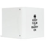 Keep Calm and Marry On - Binders