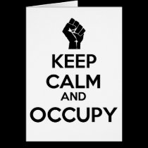 Keep Calm and Occupy cards